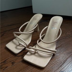 SHEIN Tan Heels